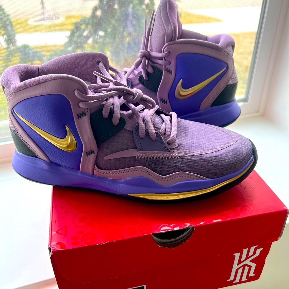 Kyrie Infinity Purple and Gold